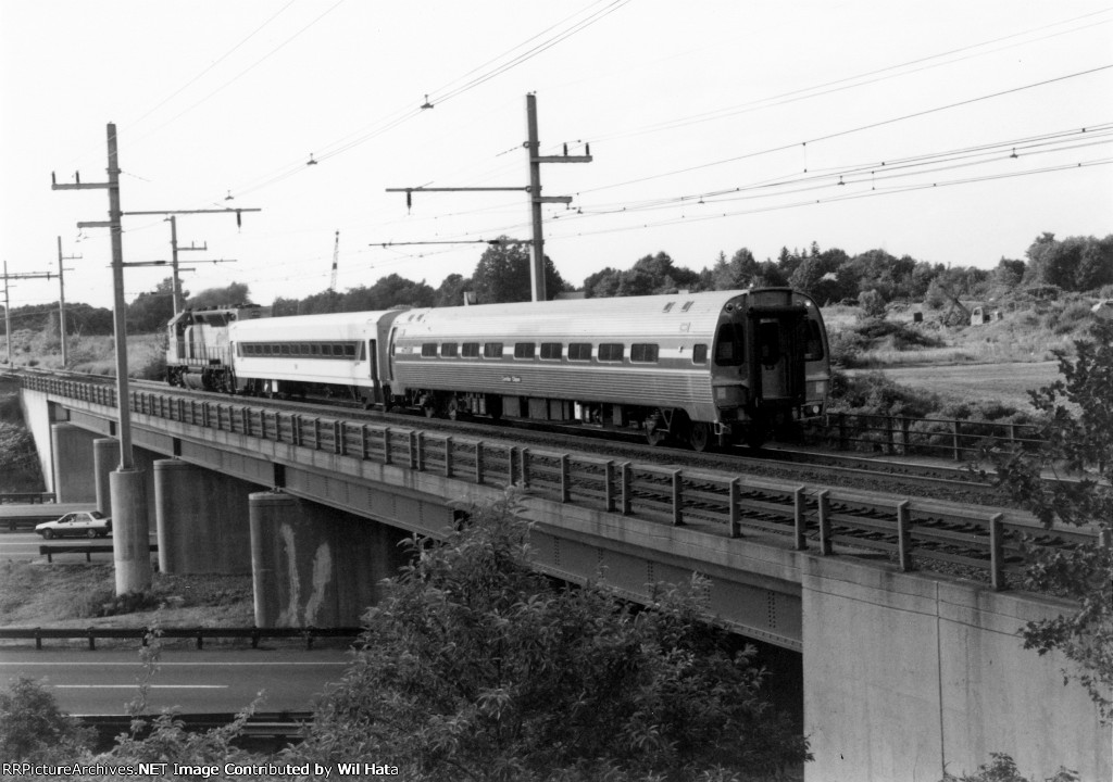 Amtrak Geometry Car 10002 "Corridor Clipper"